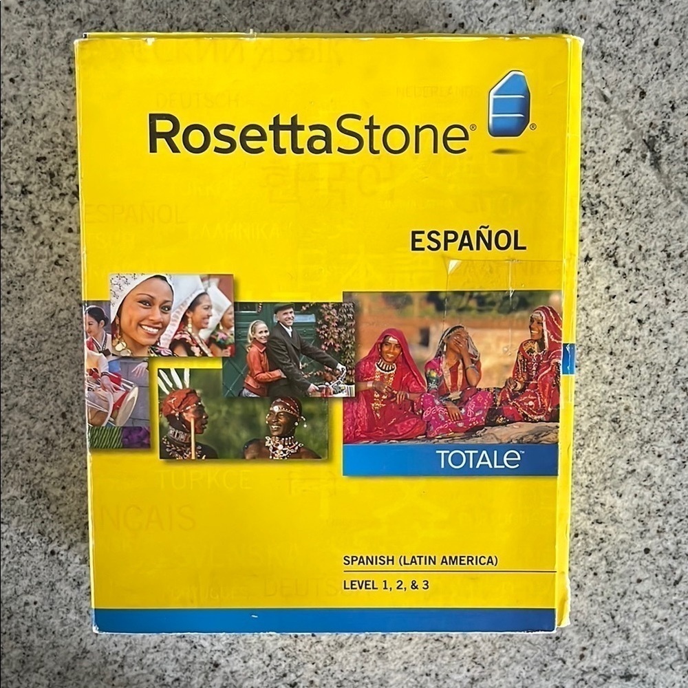 RosettaStone Spanish (Latin American) Levels 1-3, Version 4, NIB